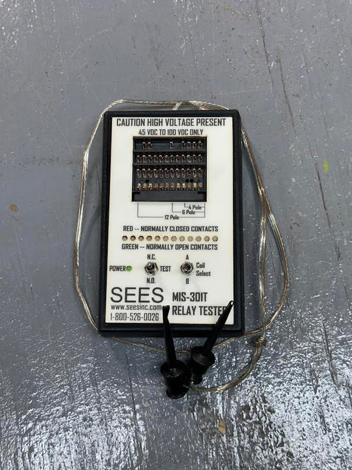 SEES MIS-301T Universal Relay Tester