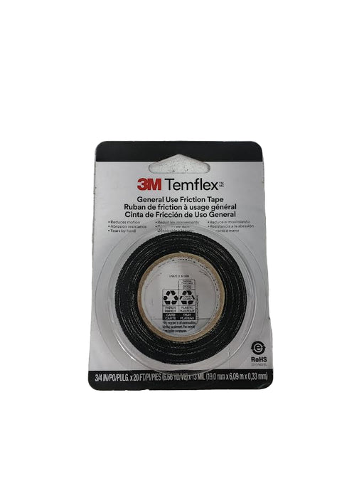 3M Temflex Friction Tape 3/4" - NEEEP.COM
