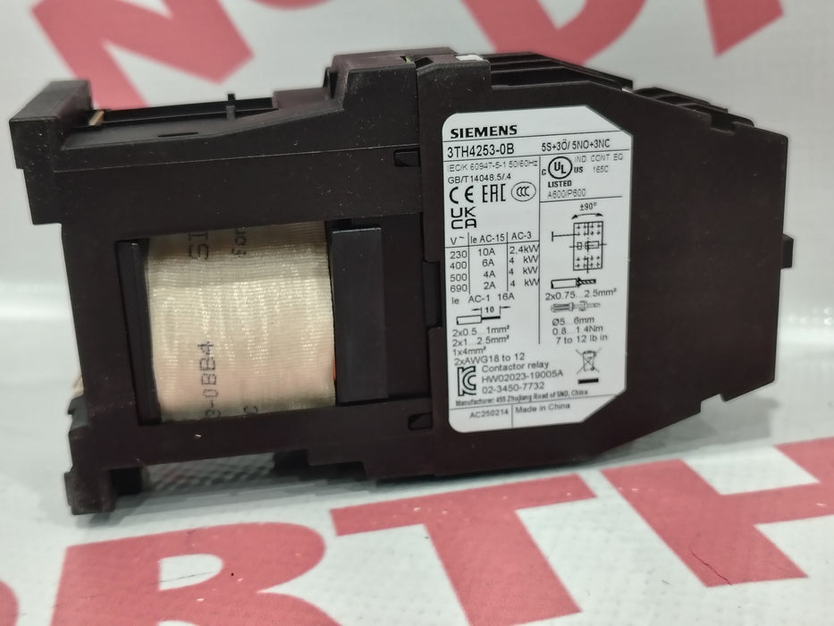 Siemens Contactor 3TH4253-0BB4 - Northeast Parts - NEEEP