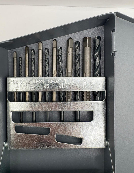 ITM 19 Pcs Tap & Drill Carbon Steel Set CD-SP-019