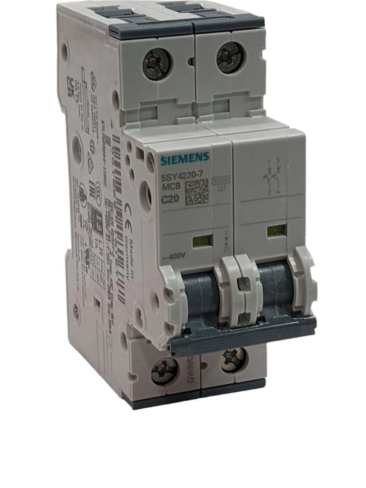 SIEMENS Circuit Breaker 5SY4220-7 - Northeast Escalator Parts