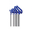 Eklind 6 in. Series Cushion Grip Hex T-Key Set
