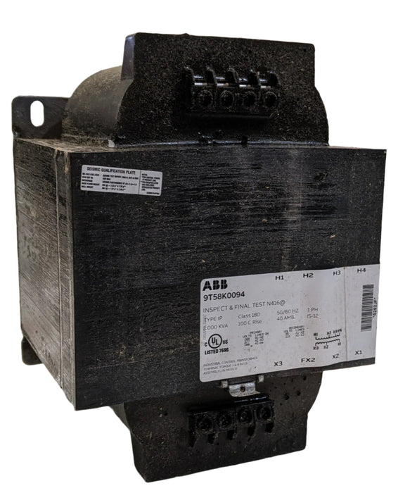ABB General Purpose Transformer  9T58K0094 - Northeast Escalator Parts