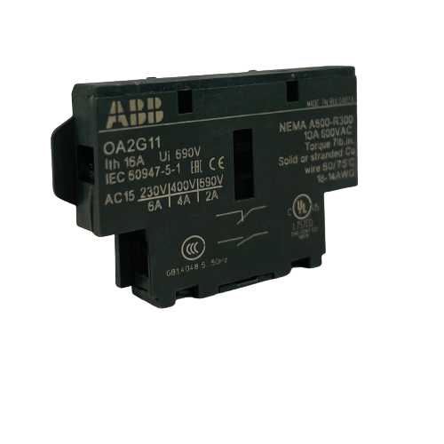 ABB Auxiliary Switch OA2G11 - Northeast Escalator Parts