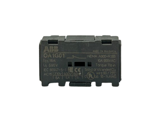 ABB Auxiliary Switch OA1G01