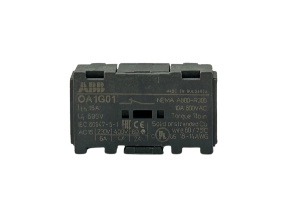 ABB Auxiliary Switch OA1G01