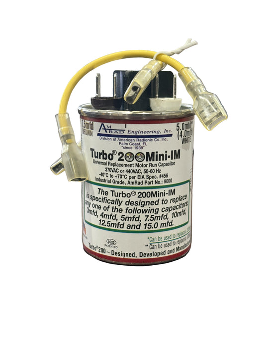 Turbo®200 Mini-IM Motor-Run Capacitor -  NEEEP.COM