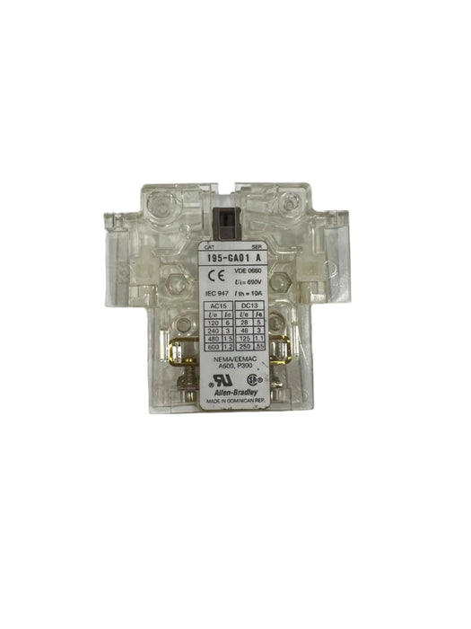 Allen-Bradley Auxiliary Contact 195-GA01