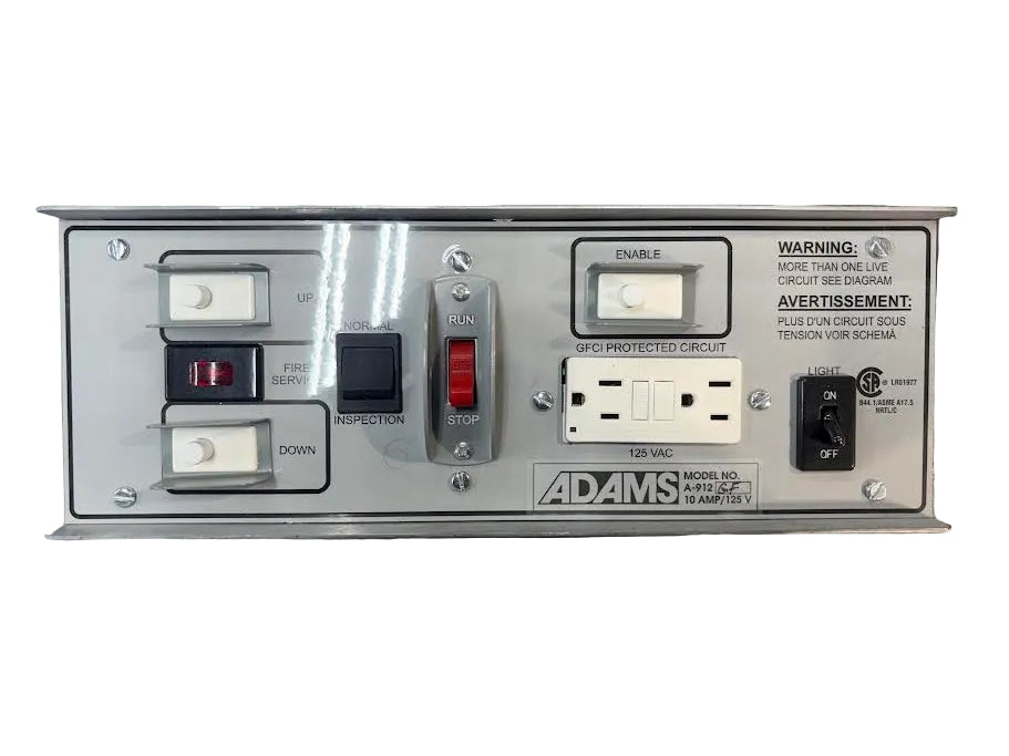 Adams Elevator A912GF Car Top Inspection Station - neeep.com