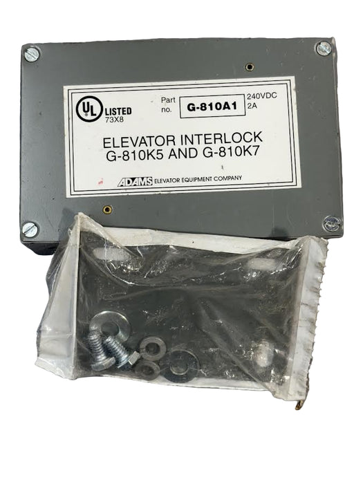 Adams Elevator Interlock G-810A1 - neeep.com