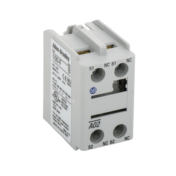 Allen Bradley (AB) Auxiliary Contact Front Mount 100-FA02 - Northeast Escalator Parts