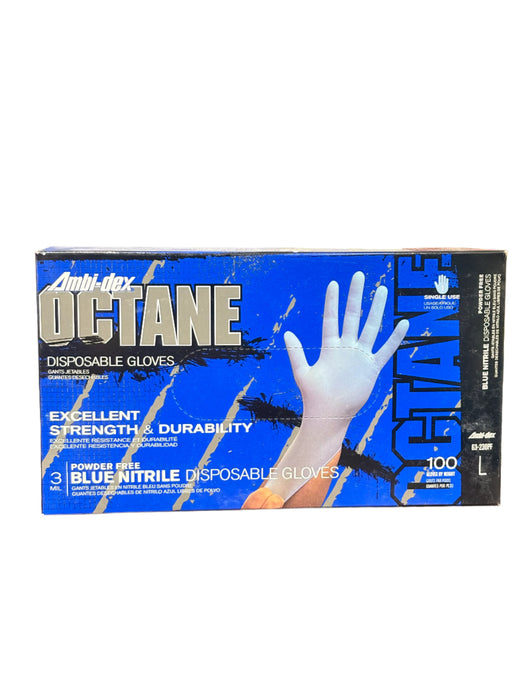 Ambi-dex Octane 3mil Nitrile Gloves L-Size - NEEEP.COM