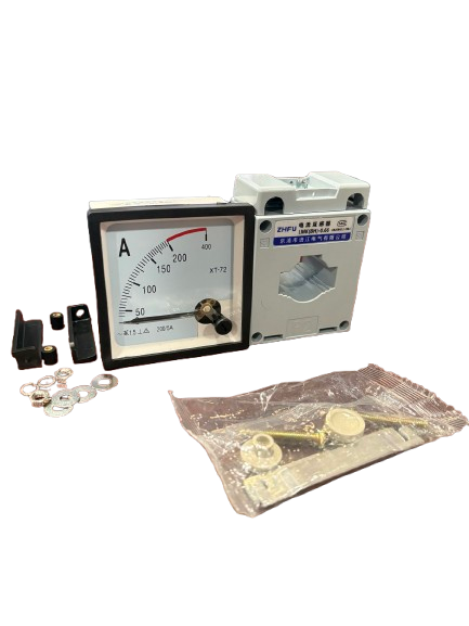 Analog AMP Current Panel Meter Ammeter XT-72 and Current Transformer - NEEEP.COM