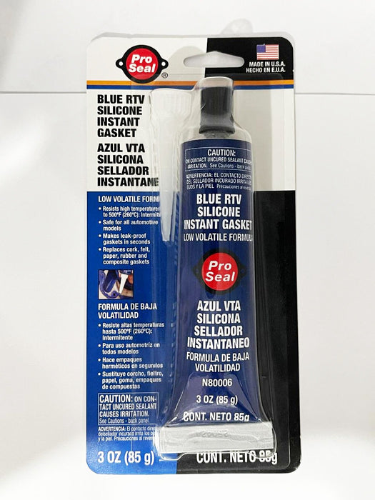 Blue RTV Silicone Instant Gasket 