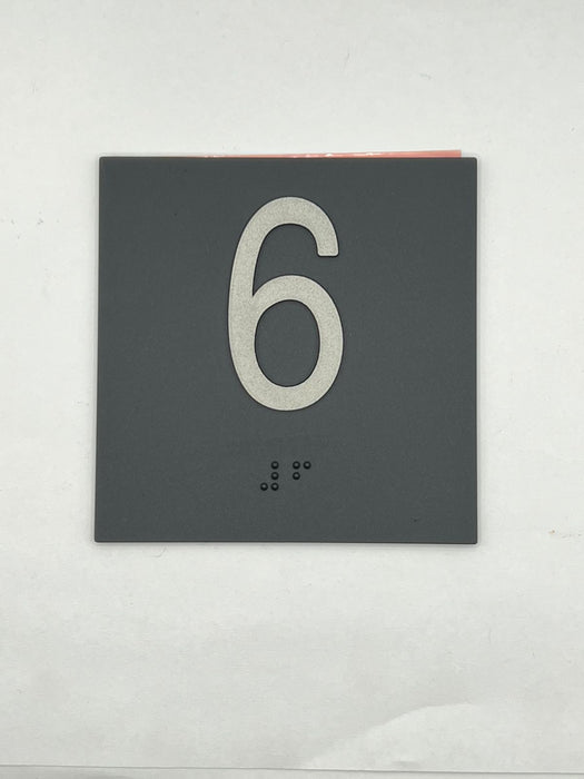 CAB BRAILLE, EMBOSSED METAL EC1125