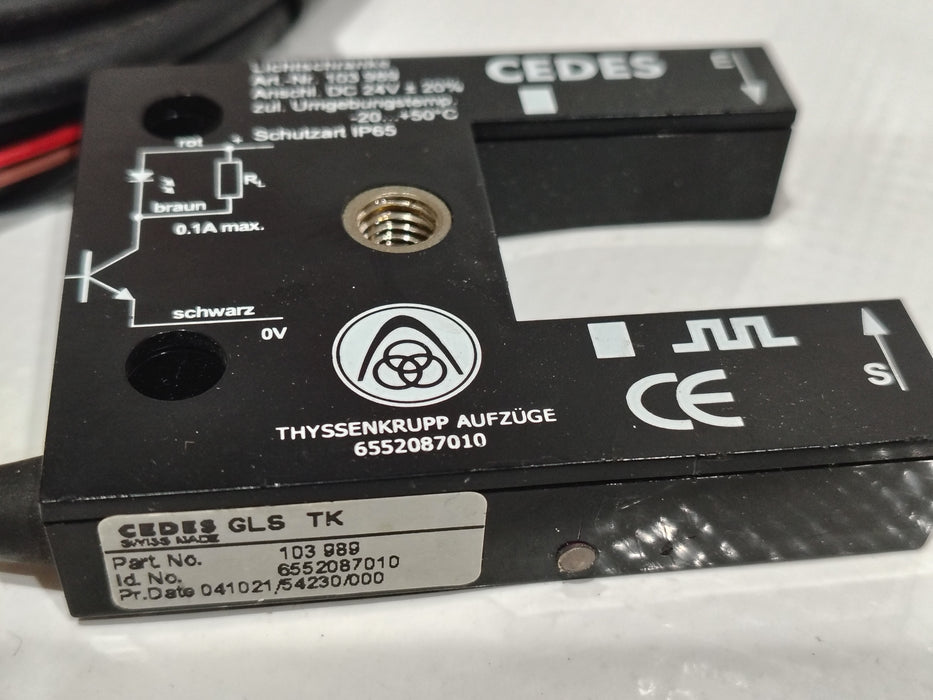 CEDES GLS TK 103989 Photoelectric Leveling Sensor - NEEEP
