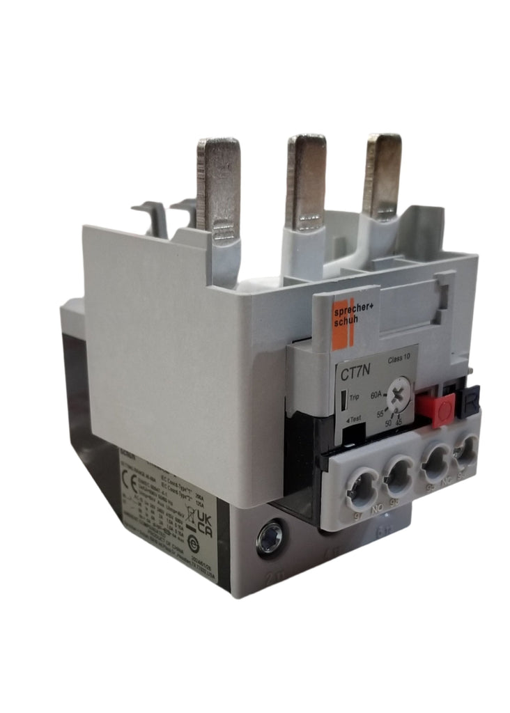 Sprecher + Schuh Thermal Overload Relay CT7N-85-C60 — North East ...