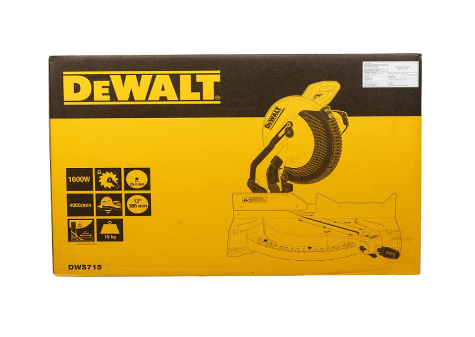 DEWALT 12 IN Compound SB Miter Saw DWS715--neeep.com