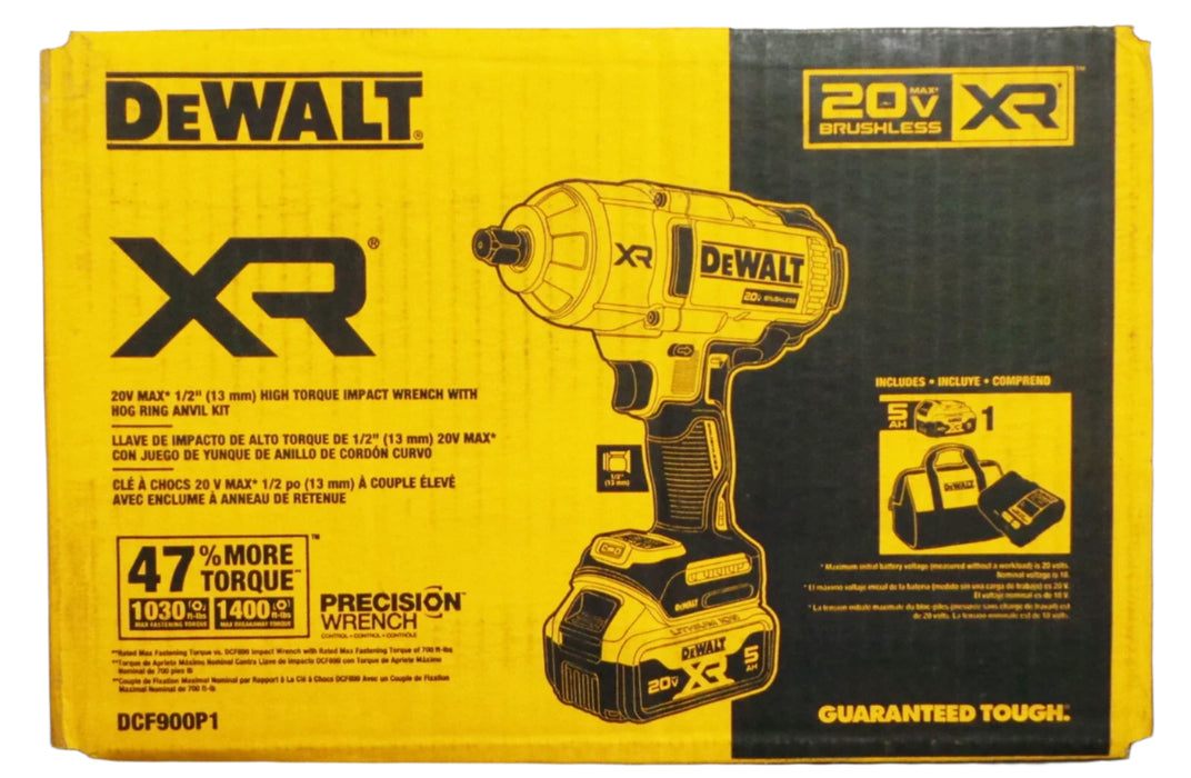 DEWALT 1/2 HT IMCT Wrench Kit DCF900P1-NEEEP.COM