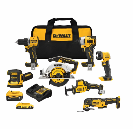 DEWALT 20V MAX 7-Tool Combo Kit DCK700D1P1 - neeep.com