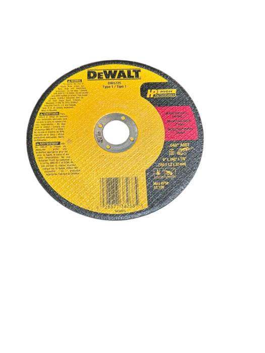 DEWALT CUT-OFF WHEEL DW8725 - neeep.com