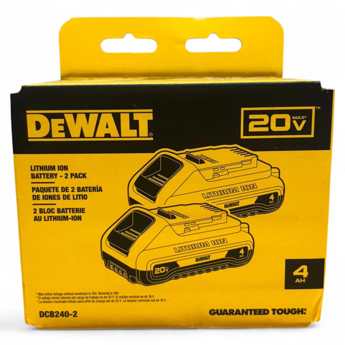 DEWALT Compact 4Ah Battery DCB240-2--NEEEP.COM