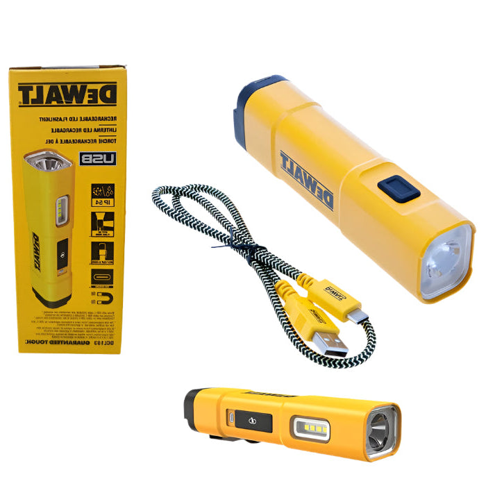 DEWALT USB-C Rechargeable Flashlight DCL183-NEEEP.COM