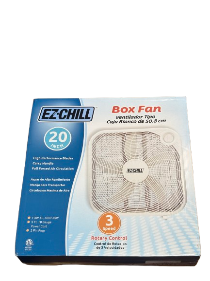 EZ-Chill Box Fan 20 Inch - NEEEP.COM