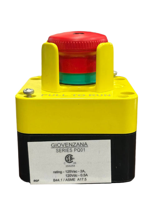 Giovenzana Emergency Stop Button PQ01. neeep.com