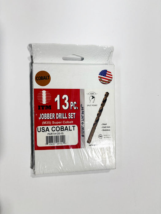 ITM 13Pcs Cobalt Jobber Drill Set (M35) - NEEEP.COM
