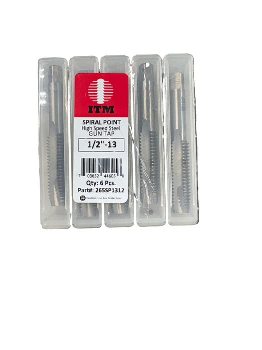 ITM 1/2"-13 Spiral Point Gun Tap 265SP1312 - NEEEP.COM