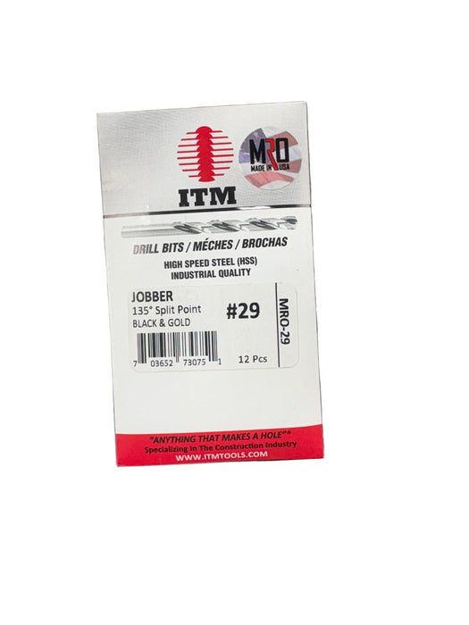 ITM #29 Jobber Drill Bits - NEEEP.COM