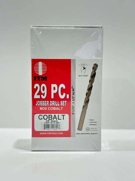 ITM 29 Pcs Cobalt Jobber Drill Set CX-29R - NEEEP.COM