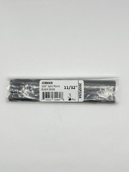ITM Black Oxide Jobber 11/32" - NEEEP.COM