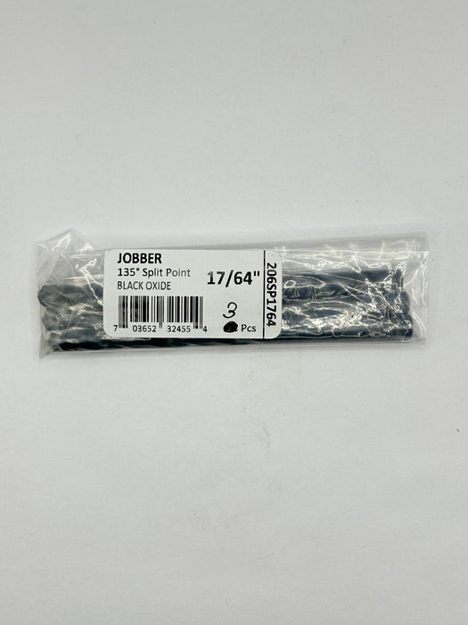 ITM Black Oxide Jobber 17/64" - NEEEP.COM