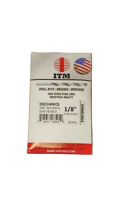 ITM Drill Bits 1/8" 208MC0864 - NEEEP.COM
