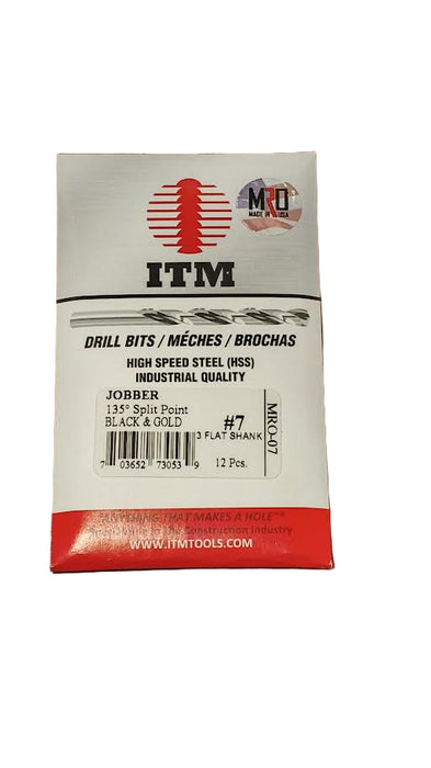 ITM Jobber Drill Bits MRO-07 - NEEEP.COM