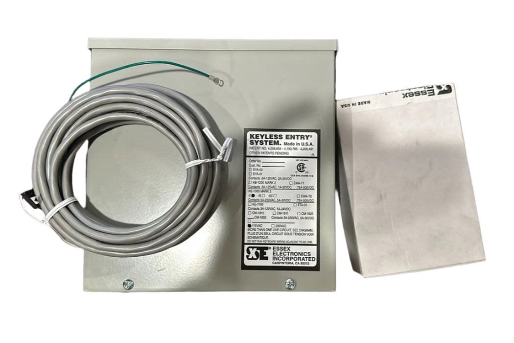 ESSEX Keyless Entry System KE-1000-Mark 3 - neeep.com