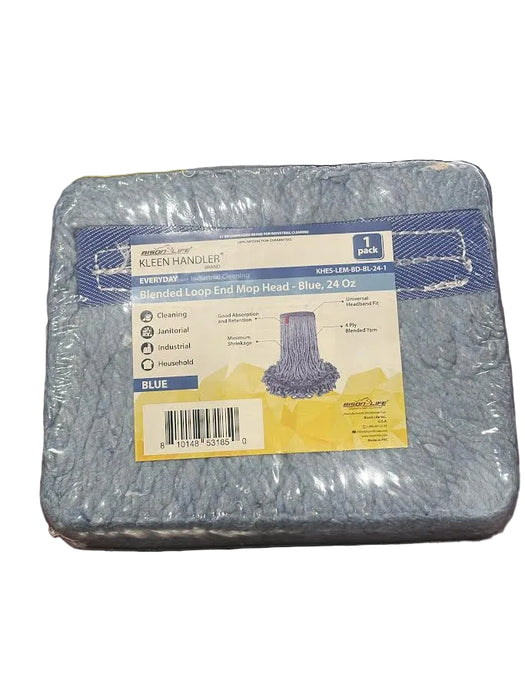 Kleen Handler Blended Loop End Heavy Duty Mop Head - nyparts.shop