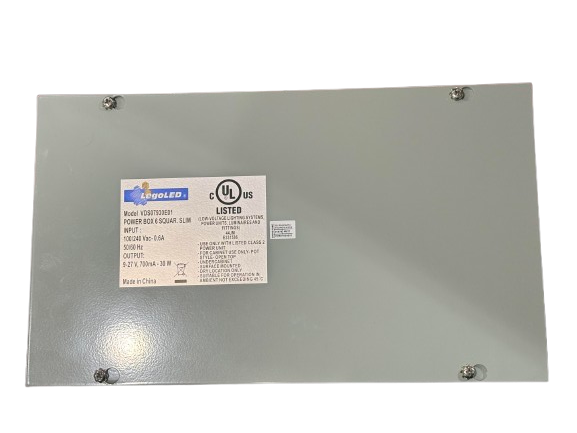 LegoLED Power Box 6 Square. Slim Model VDS7930E01 - NEEEP.COM