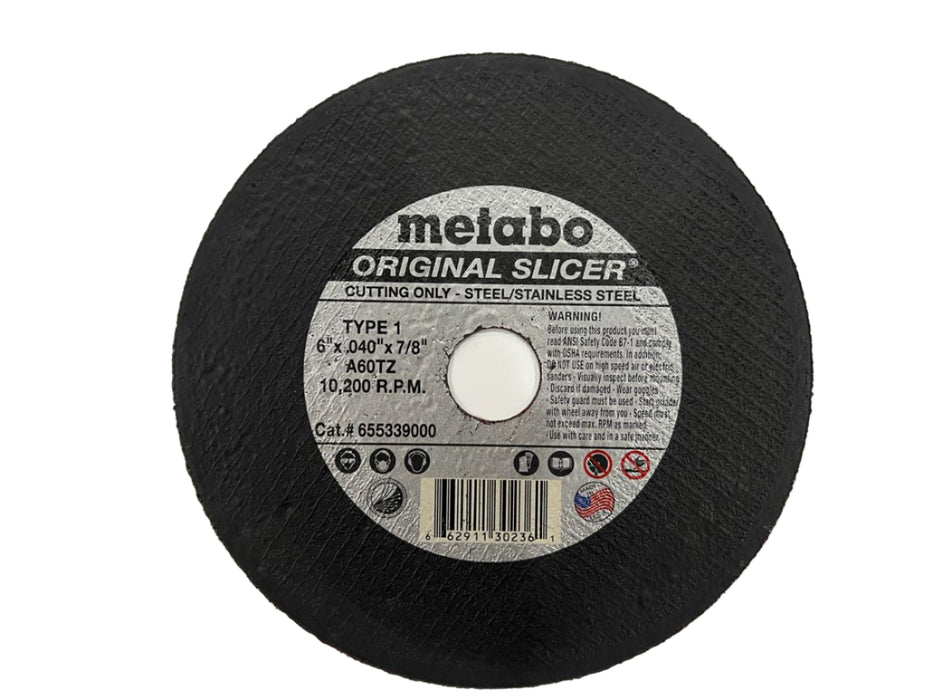 Metabo Cutting Only - Steel/Stainless Steel A60TZ - neeep.com