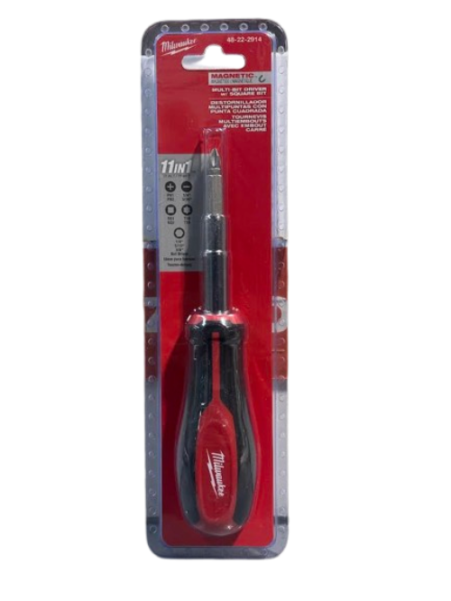 Milwaukee 11-in-1 Magnetic Multi-Bit Screwdriver - neeep.com