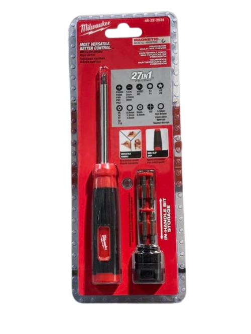 Milwaukee Tool 27-in-1 Precision Multi-Bit Screwdriver - neeep.com