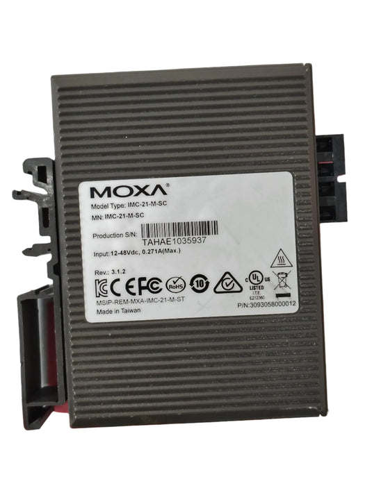 Moxa IMC-21-M-SC Industrial Media Converter - NEEEP
