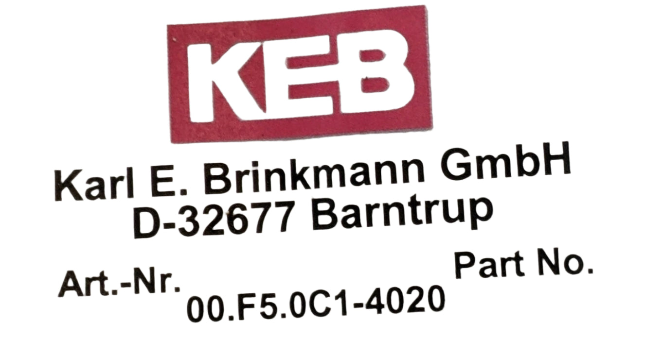 KEB Encoder Signal Feedback Cable 00.F5.0C1-4020 - NEEEP