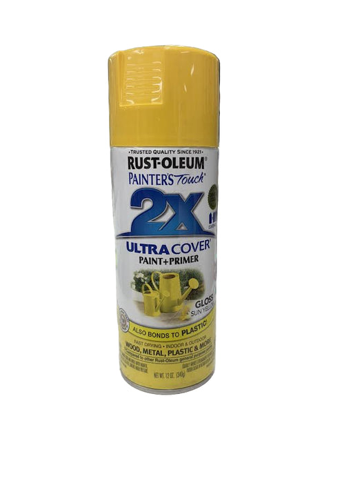 Rust-Oleum Gloss Sun Yellow Spray Paint - NEEEP.COM