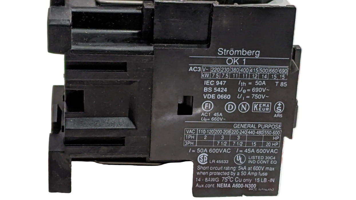 Stromberg Contactor OK 1W10 - NEEEP