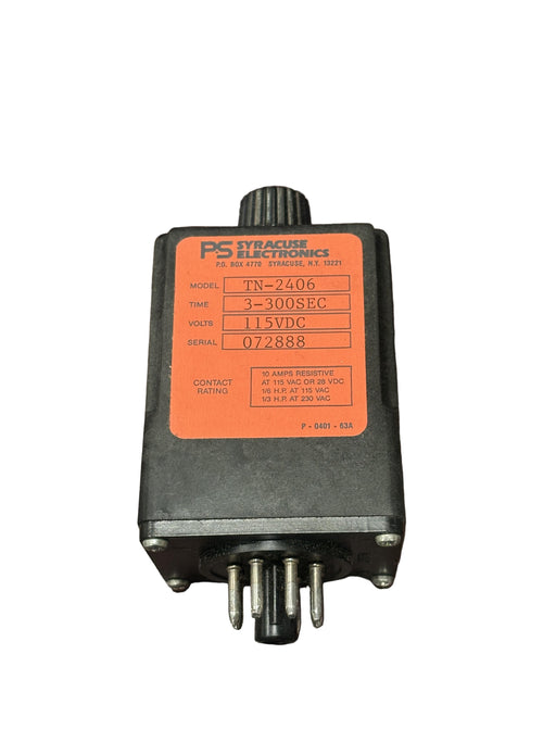 Syracuse Electronics TN-2406 Time Delay Relay- NEEEP.COM