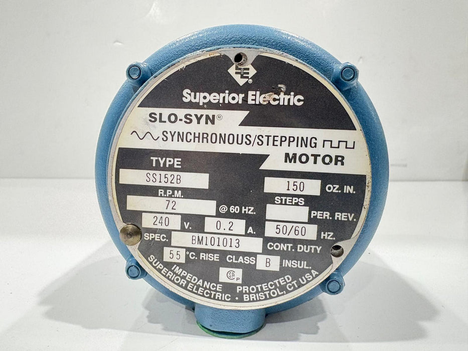 Superior Electric SS152B Synchronous/Stepping Motor