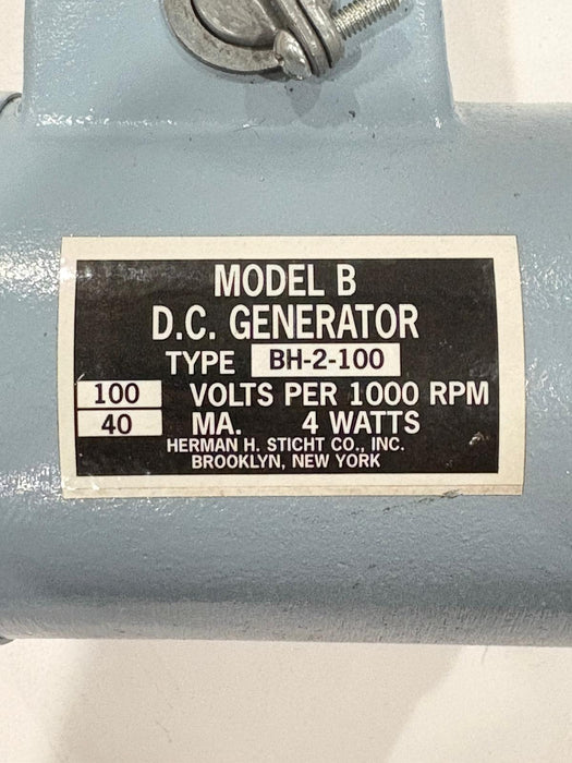 DC Generator BH-2-100